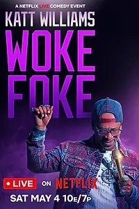 Главный постер фильма «Katt Williams: Woke Foke (2024)»