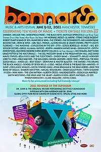 Главный постер фильма «Музыкальный фестиваль Bonnaroo 2011 (2011)»
