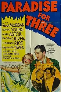 Постер к фильму «Рай для троих (1938)»