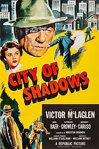 Постер к фильму «Город теней (1955)»