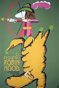 Главный постер фильма «Юный Робин Гуд (1975)»