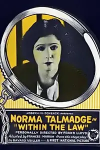 Главный постер фильма «В рамках закона (1923)»