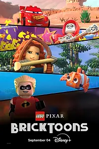 Постер к мультсериалу «Lego Pixar: BrickToons (2024)»