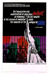 Главный постер фильма «Марат/Сад (1967)»