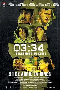 Главный постер фильма «03:34 Землетрясение в Чили (2011)»