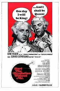 Главный постер фильма «Начинайте революцию без меня (1969)»