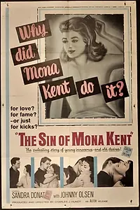 Главный постер фильма «The Sin of Mona Kent (1961)»