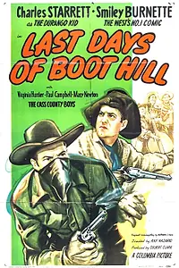 Главный постер фильма «Last Days of Boot Hill (1947)»