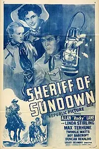 Постер к фильму «Sheriff of Sundown (1944)»