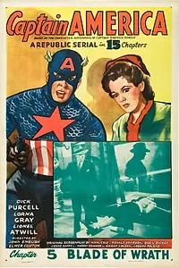 Постер к сериалу «Капитан Америка (1944)»