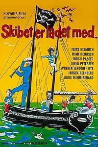 Главный постер фильма «Skibet er ladet med (1960)»