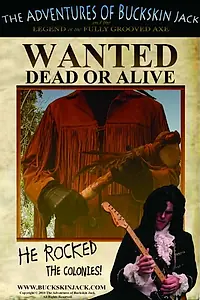 Главный постер фильма «The Adventures of Buckskin Jack and the Legend of the Fully Grooved Axe (2011)»
