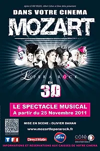 Постер к фильму «Моцарт. Рок-опера (2011)»