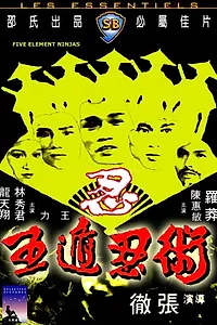 Главный постер фильма «Ниндзя пяти стихий (1982)»