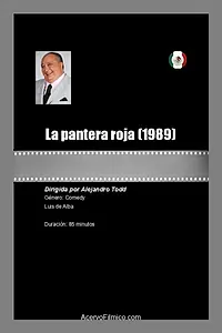 Постер к фильму «La pantera roja (1989)»