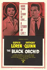 Главный постер фильма «Черная орхидея (1958)»