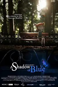 Главный постер мультфильма «Тень синего цвета (2012)»