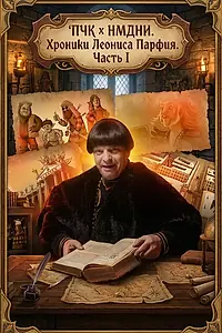 Главный постер фильма «ПЧК х НМДНИ. Хроники Леониса Парфия. Часть I (2022)»