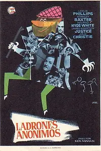 Главный постер фильма «Анонимные мошенники (1962)»