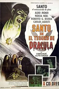 Главный постер фильма «Санто и сокровища Дракулы (1969)»