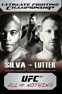 Постер к фильму «UFC 67: All or Nothing (2007)»