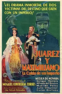Главный постер фильма «Хуарес и Максимилиано (1934)»