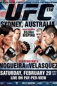 Главный постер фильма «UFC 110: Nogueira vs. Velasquez (2010)»