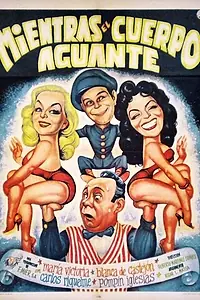 Постер к фильму «Mientras el cuerpo aguante (1958)»