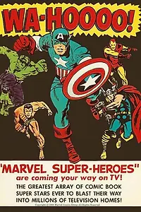 Постер к мультсериалу «Супергерои Marvel (1966)»