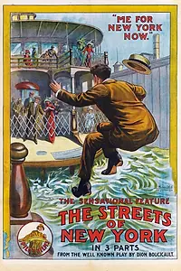 Главный постер фильма «Streets of New York (1913)»