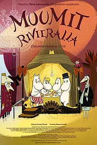 Постер к мультфильму «Муми-тролли на Ривьере (2014)»
