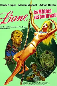 Главный постер фильма «Лиана, девушка из первобытного леса (1956)»
