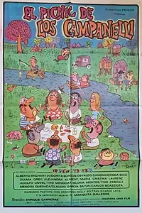 Главный постер фильма «El picnic de los Campanelli (1972)»