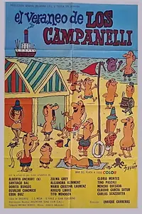 Главный постер фильма «El veraneo de los Campanelli (1971)»