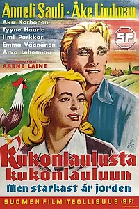 Главный постер фильма «Kukonlaulusta kukonlauluun (1955)»
