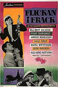 Постер к фильму «Flickan i frack (1956)»