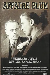 Постер к фильму «Дело Блюма (1948)»