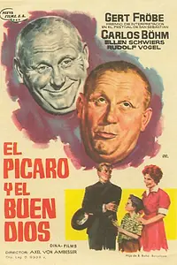 Главный постер фильма «Der Gauner und der liebe Gott (1960)»