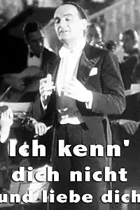 Главный постер фильма «Ich kenn' dich nicht und liebe dich (1934)»