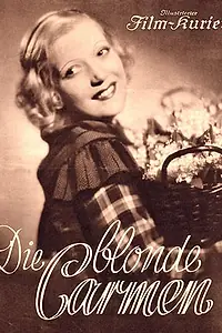 Главный постер фильма «Белокурая Кармен (1935)»