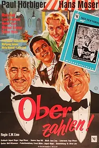 Постер к фильму «Ober zahlen (1957)»