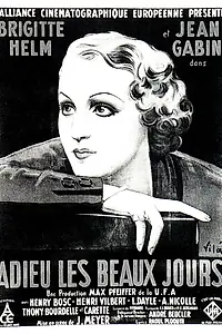 Главный постер фильма «Прощайте, счастливые денечки (1933)»
