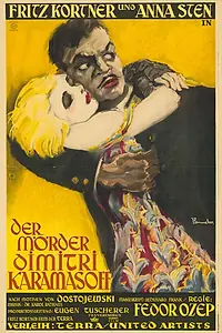Постер к фильму «Убийца Дмитрий Карамазов (1931)»