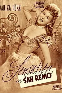 Главный постер фильма «Сенсация в Сан-Ремо (1951)»