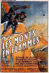 Главный постер фильма «Les monts en flammes (1931)»