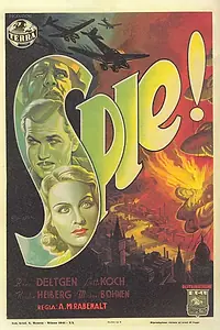 Главный постер фильма «Achtung! Feind hört mit! (1940)»