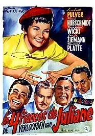 Главный постер фильма «Помолвка в Цюрихе (1957)»