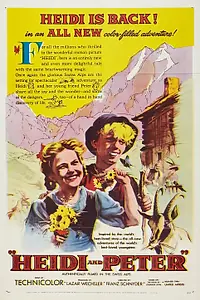 Постер к фильму «Хайди и Петер (1955)»