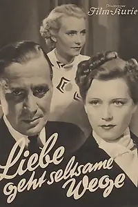 Главный постер фильма «Любовь идет странными путями (1937)»