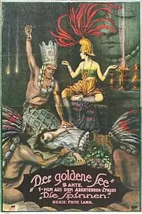 Постер к фильму «Пауки 1: Золотое море (1919)»